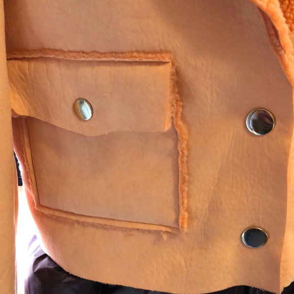 Zara blush multi fabric jacket NWT - Picture 8 of 10